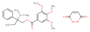 Trimebutine maleate Chemical Structure