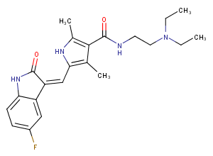 Sunitinib Chemical Structure
