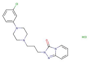 Trazodone hydrochloride Chemical Structure