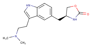 Zolmitriptan Chemical Structure