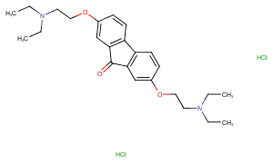 Tilorone dihydrochloride Chemical Structure