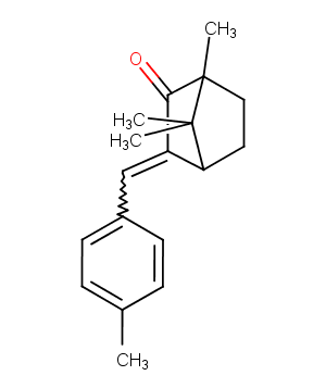 4-Methylbenzylidene camphor Chemical Structure