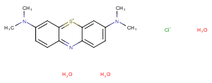 Methylene Blue trihydrate Chemical Structure