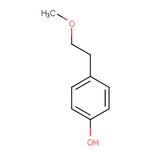 p-(2-Methoxyethyl) phenol Chemical Structure