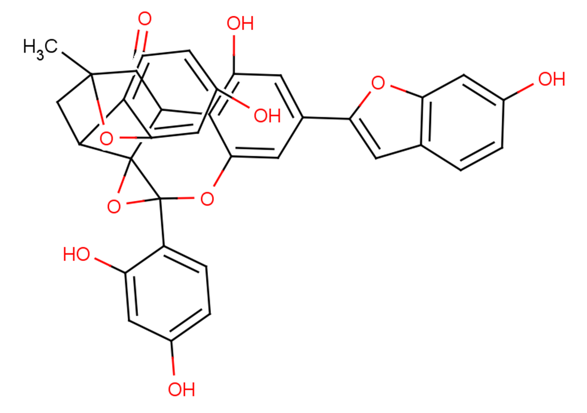 Mulberrofuran Q Chemical Structure