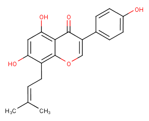 Lupiwighteone Chemical Structure