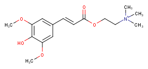 Sinapine Chemical Structure