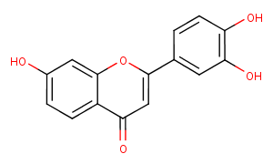 3′,4′,7-Trihydroxyflavone  Chemical Structure