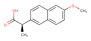 (R)-Naproxen Chemical Structure