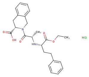 Quinapril hydrochloride