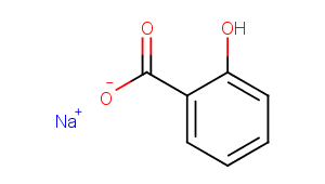 Sodium salicylate Chemical Structure