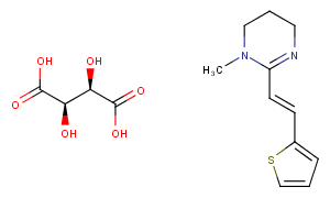 Pyrantel tartrate Chemical Structure