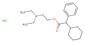 Drofenine hydrochloride Chemical Structure