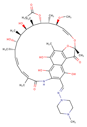 Rifampicin Chemical Structure