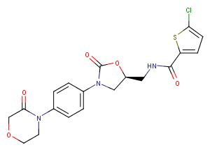 Rivaroxaban Chemical Structure
