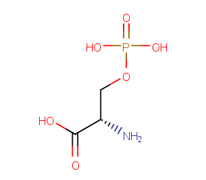 O-Phospho-L-serine Chemical Structure