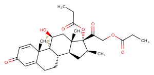 Betamethasone dipropionate Chemical Structure