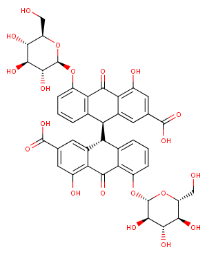 Sennoside B Chemical Structure