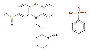 Mesoridazine Besylate Chemical Structure