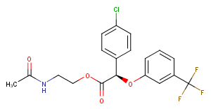 Arhalofenate Chemical Structure