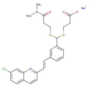 MK-571 sodium Chemical Structure