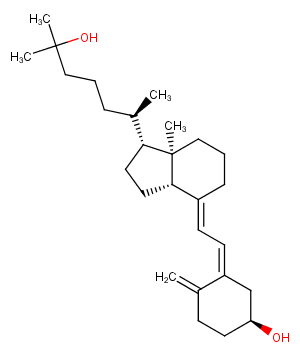 Calcifediol Chemical Structure