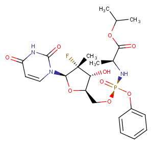 Sofosbuvir Chemical Structure