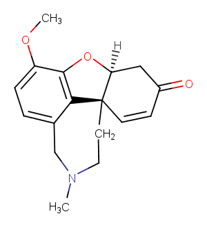 GALANTHAMINONE Chemical Structure