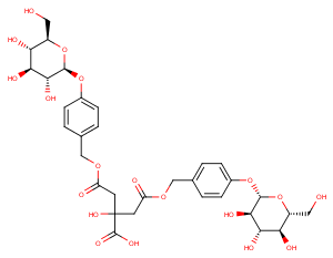 Parishin C Chemical Structure
