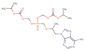 Tenofovir Disoproxil Chemical Structure