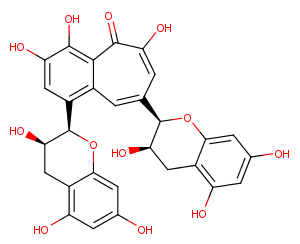 Theaflavin Chemical Structure