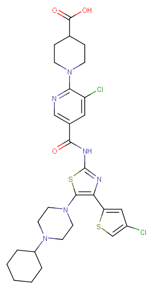 Avatrombopag Chemical Structure