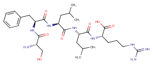 Thrombin Receptor Activator for Peptide 5 (TRAP-5) Chemical Structure