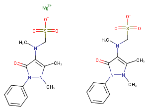Metamizole magnesium Chemical Structure