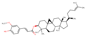 γ-Oryzanol Chemical Structure