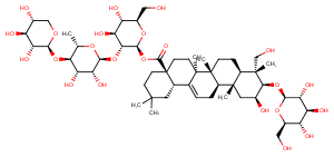 Polygalasaponin F Chemical Structure