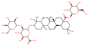 Ginsenoside Ro Chemical Structure