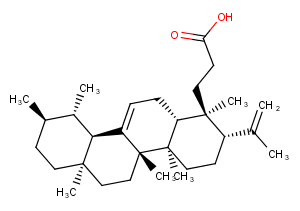 Roburic acid Chemical Structure