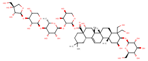 Platycodin D Chemical Structure