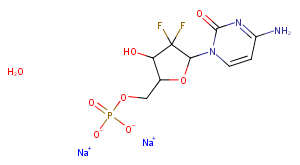 Gemcitabine monophosphate sodium salt hydrate