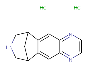 Varenicline dihydrochlorid Chemical Structure