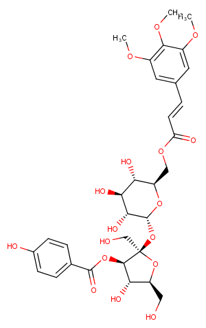 Tenuifoliside A Chemical Structure