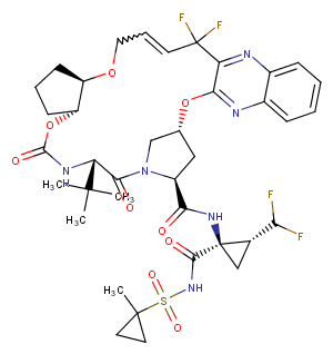 Glecaprevir Chemical Structure