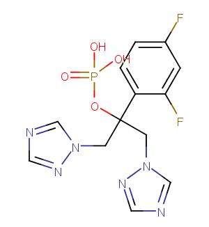Fosfluconazole Chemical Structure