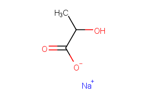 D-(-)-Lactic acid sodium Chemical Structure