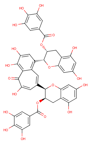 Theaflavin 3,3'-digallate Chemical Structure