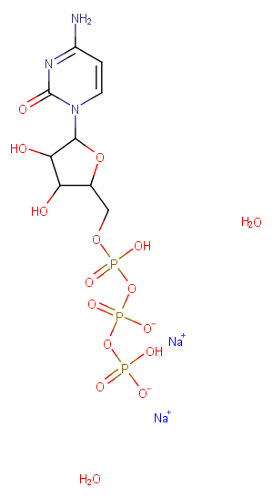 CTP disodium dihydrate Chemical Structure