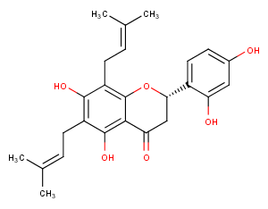 Kushenol E Chemical Structure