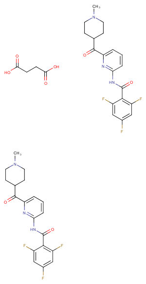 Lasmiditan succinate Chemical Structure