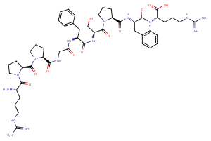 Bradykinin Chemical Structure